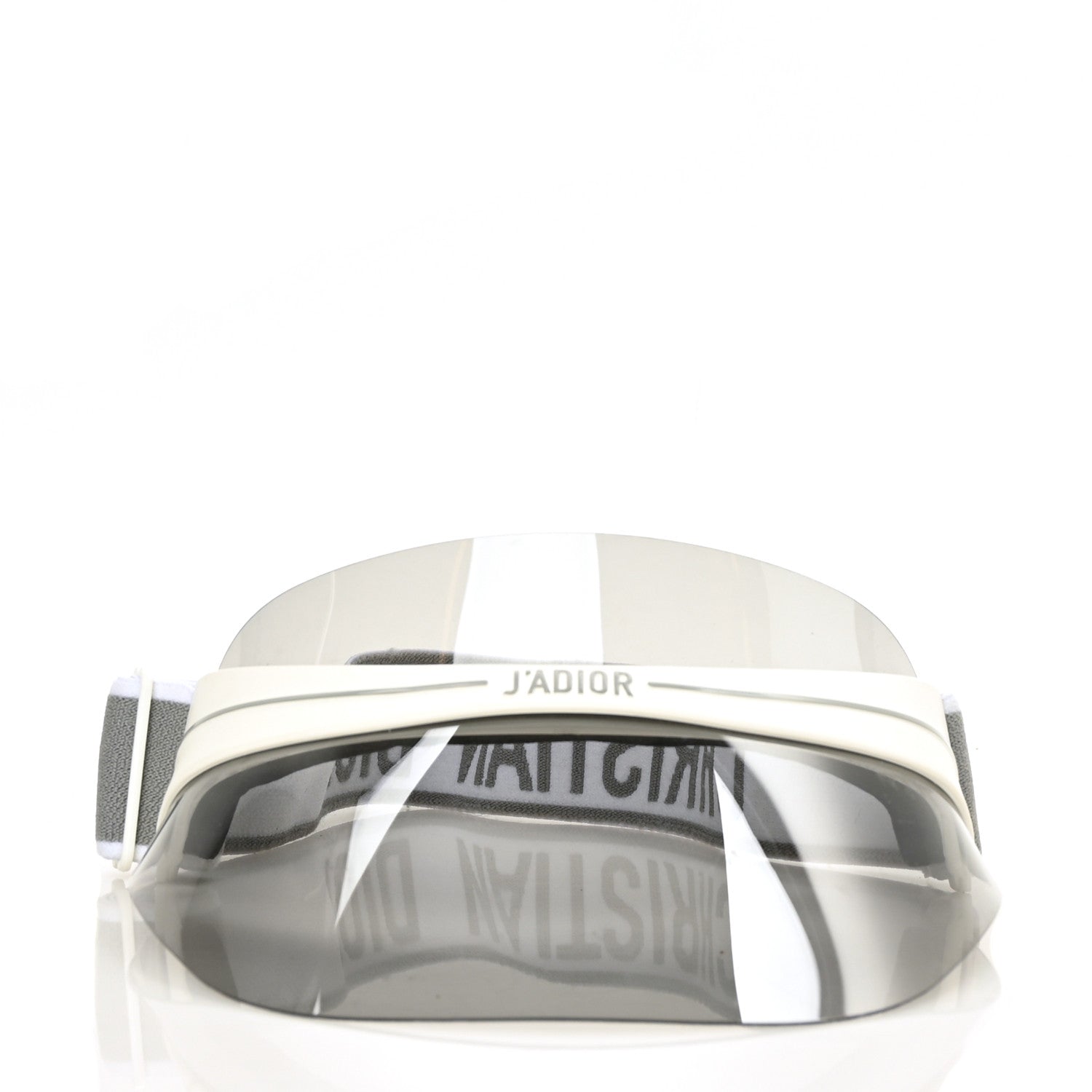 Christian Dior Mirrored DiorClub1 Sun Visor Grey 2 of 7