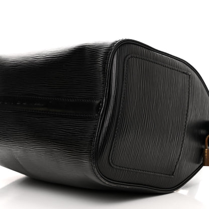 Louis Vuitton Epi Speedy 25 Black 10 of 15