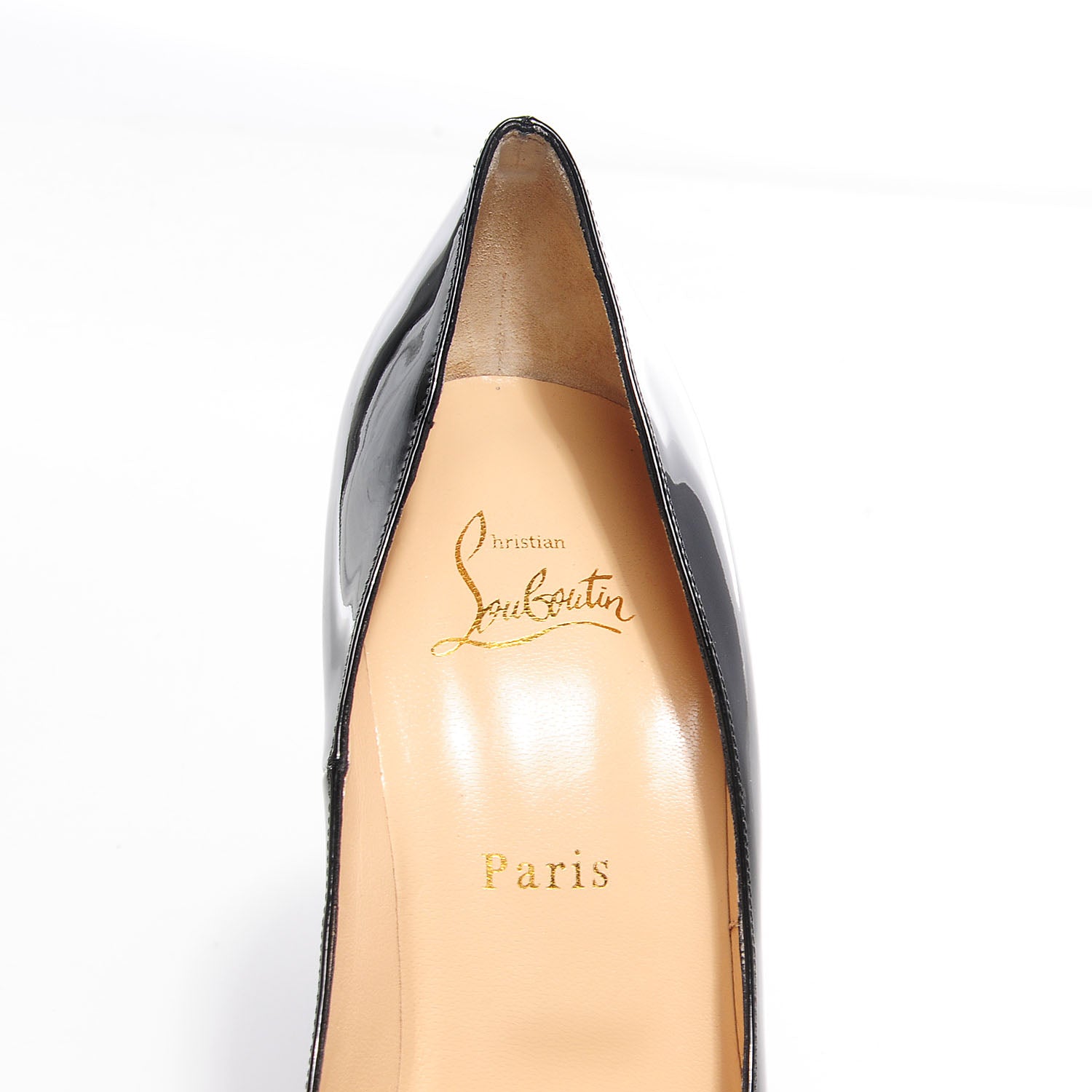 Christian Louboutin Patent Jamie 160 Pumps 41 Black 7 of 7