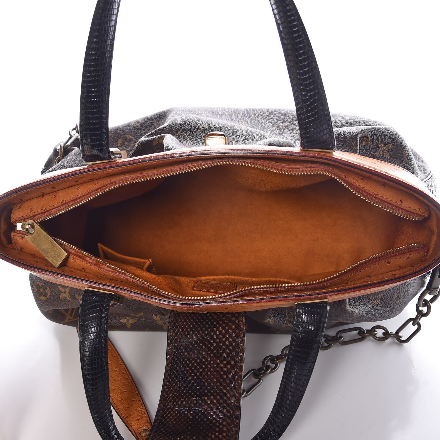 Louis Vuitton Monogram Ostrich Oskar Waltz 6 of 10