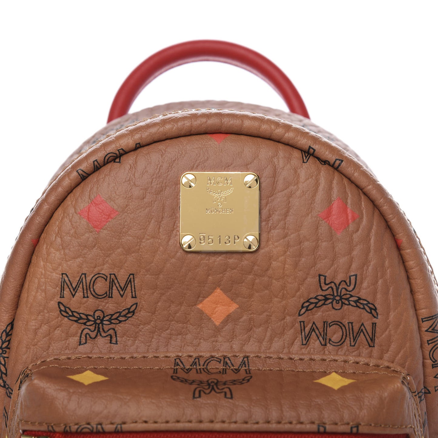 Visetos Side X-Mini Backpack Cognac
