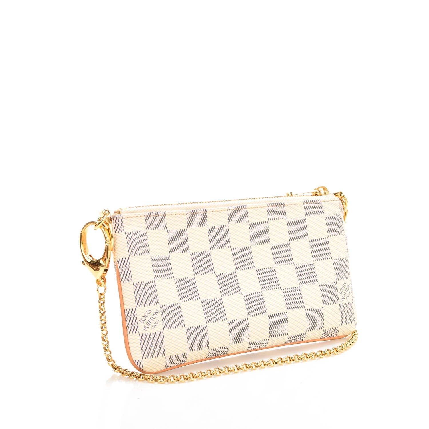 Louis Vuitton Damier Azur Pochette Milla MM 3 of 7