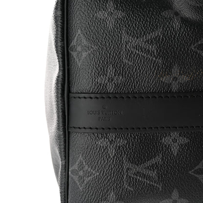 Louis Vuitton Monogram Eclipse Keepall Bandouliere 45 6 of 16
