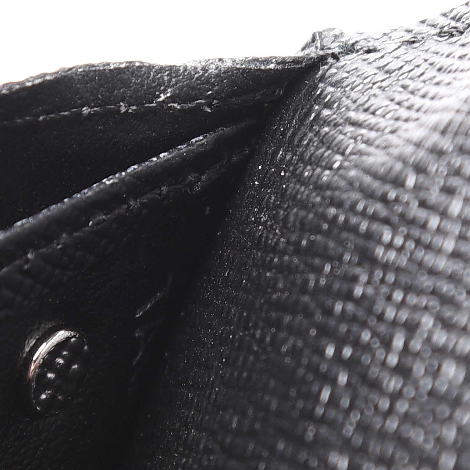 Louis Vuitton Epi Key Pouch Black 7 of 10