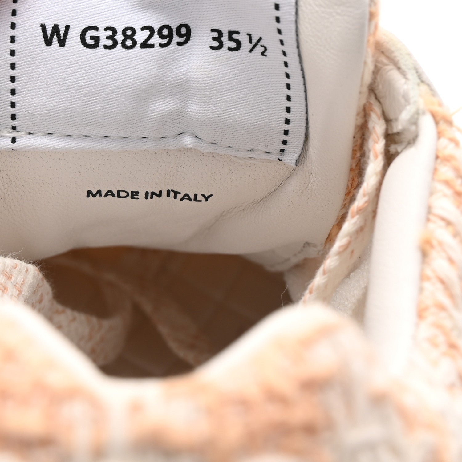 Chanel Tweed Suede Calfskin Womens CC Sneakers 35.5 Orange 9 of 9