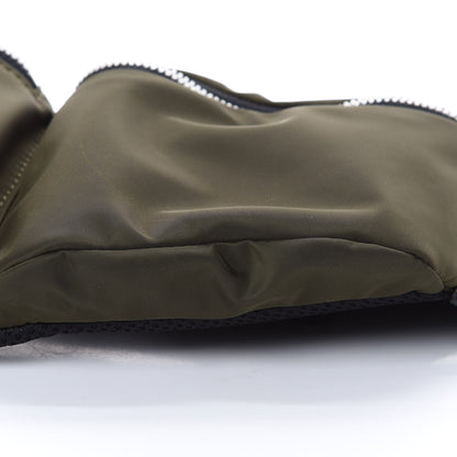 MCM Nylon Belt Bag Loden Green 8 of 9
