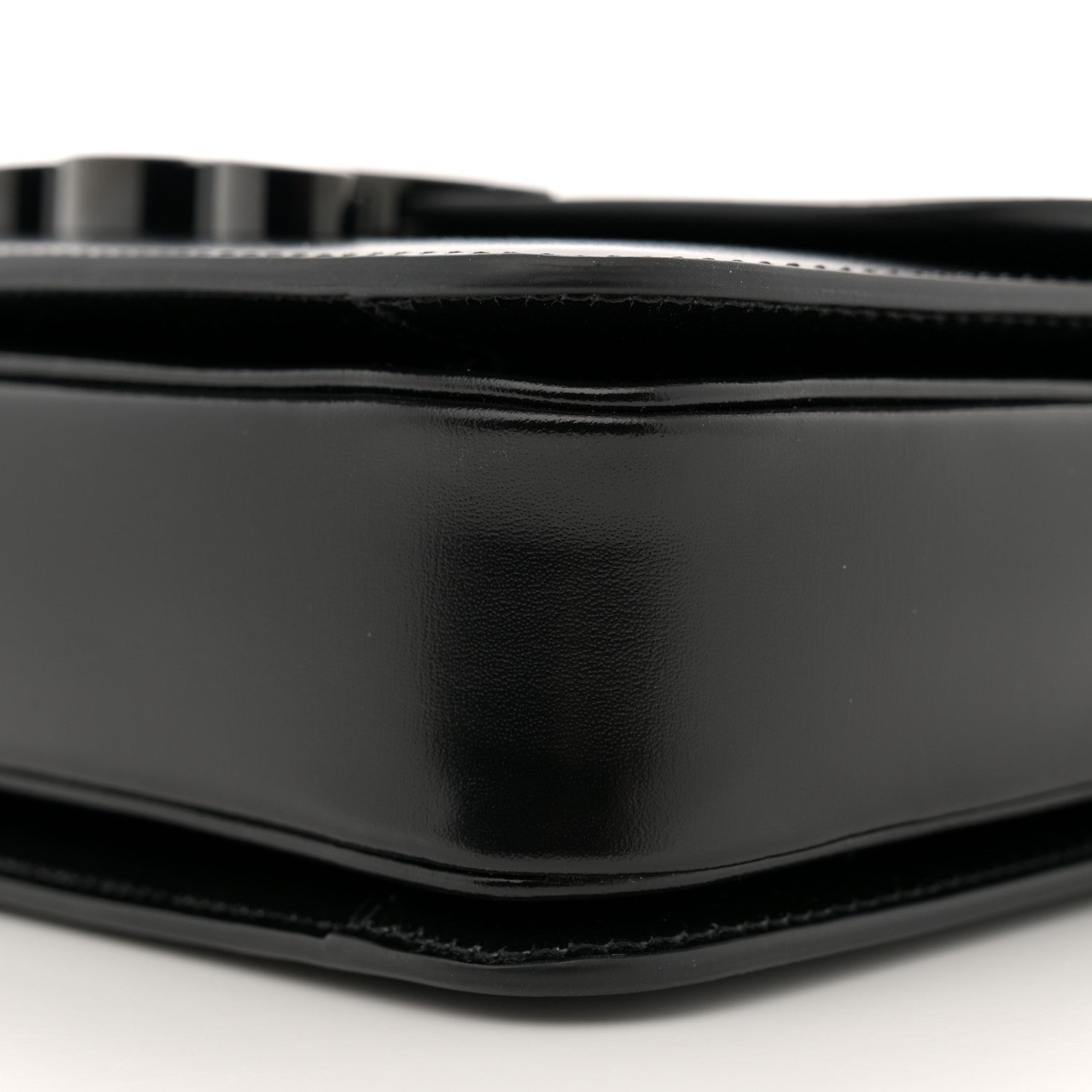Celine Shiny Calfskin Teen Cuir Triomphe Black 9 of 9