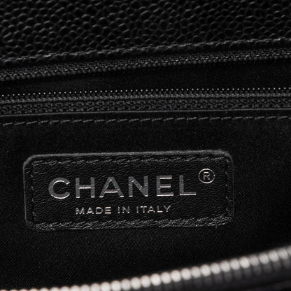 Chanel Caviar Quilted Grand Shopping Tote GST Black 6 of 8