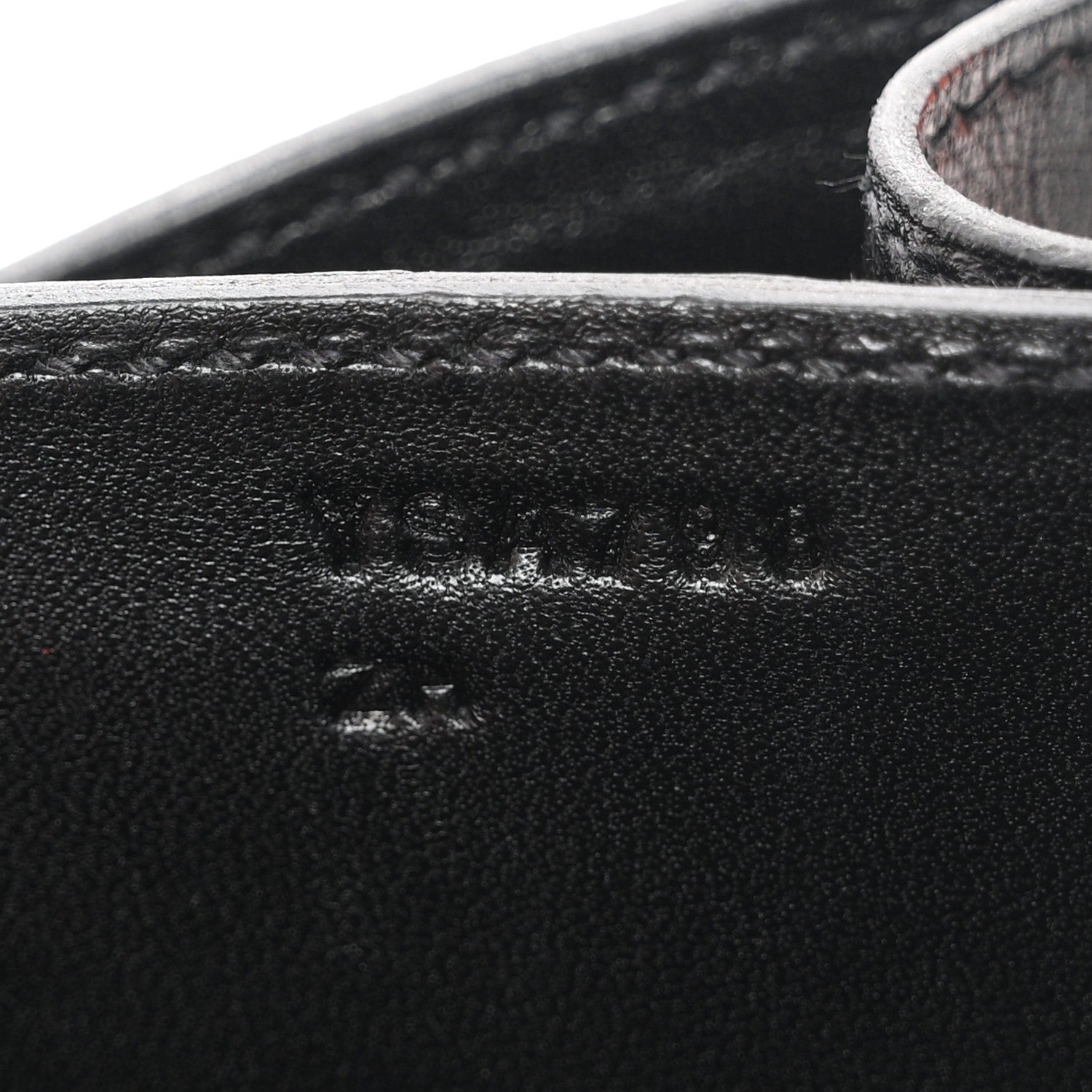 Hermes Ostrich Constance 24 Black 7 of 11