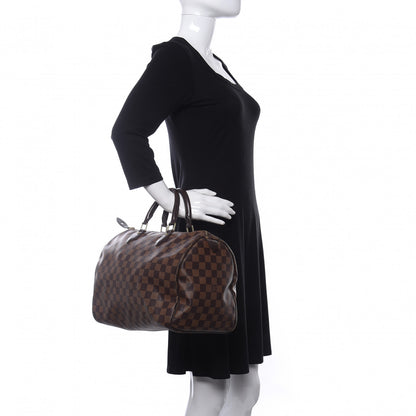 Louis Vuitton Damier Ebene Speedy 35 2 of 14
