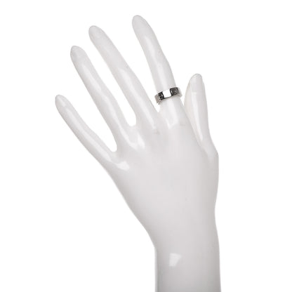 Cartier 18K White Gold 5.5mm LOVE Ring 49 4.75 2 of 6