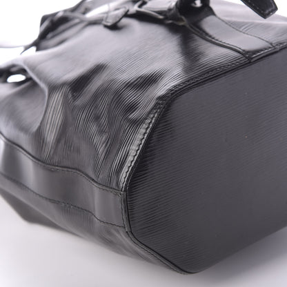 Louis Vuitton Epi Sac D'Epaule GM Black 7 of 17
