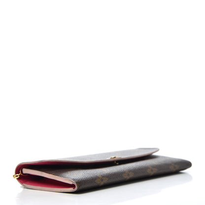 Louis Vuitton Monogram Bloom Flower Emilie Wallet 4 of 8