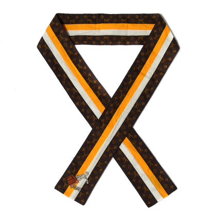 Louis Vuitton Cotton Monogram Groom Bandeau Scarf 1 of 5