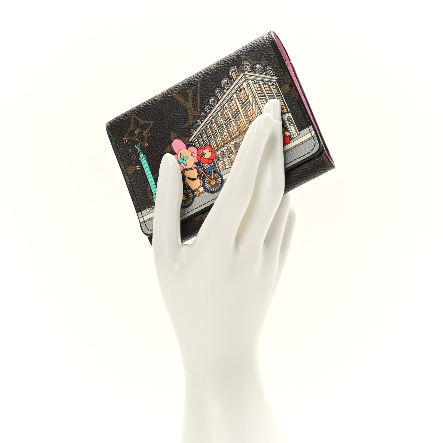 Monogram 2022 Christmas Animation Paris Victorine Wallet Pink