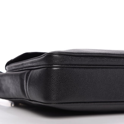 Chanel Caviar Flap Shoulder Bag Black 6 of 11