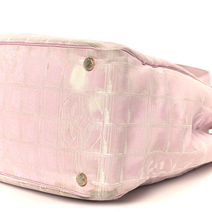 Chanel Nylon Medium Travel Tote Pink 13 of 16