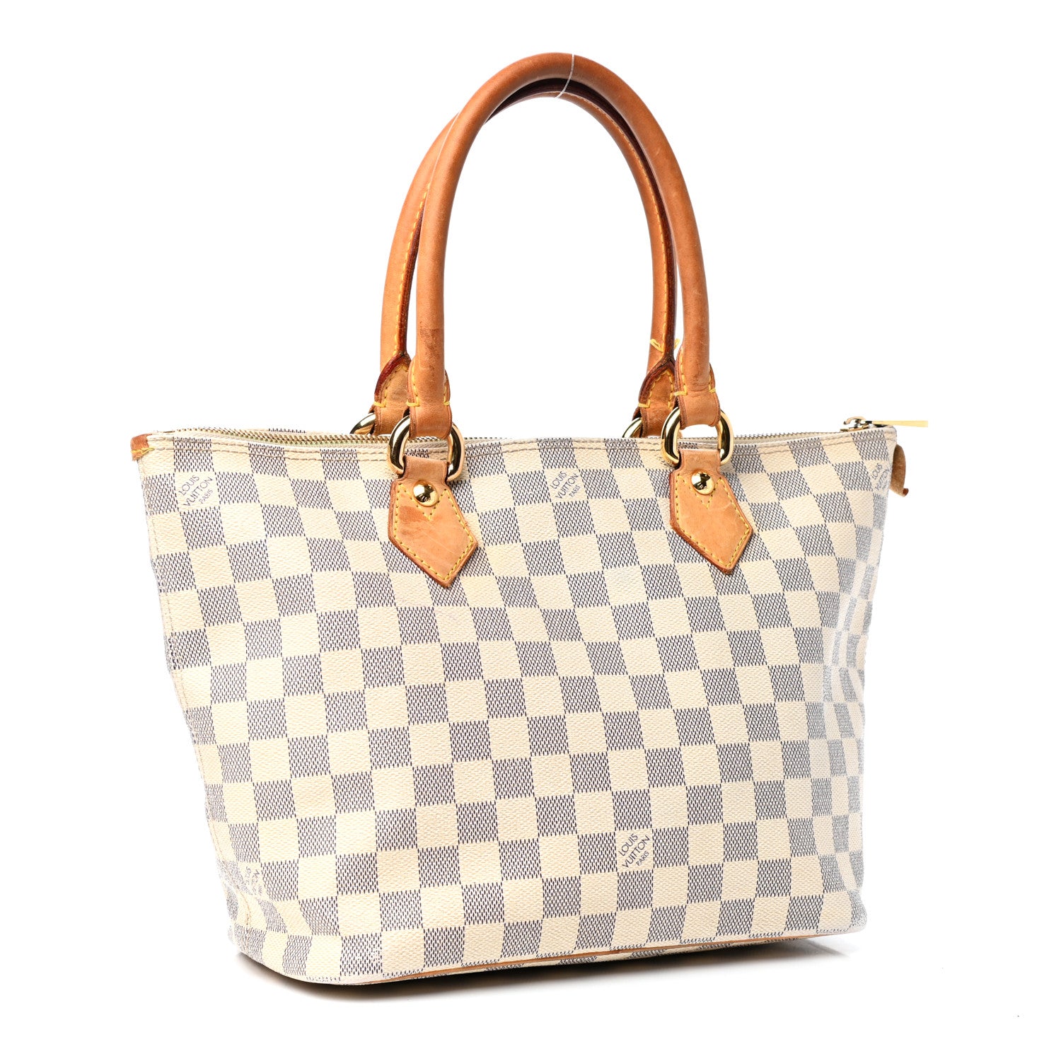 Louis Vuitton Damier Azur Saleya PM 3 of 9