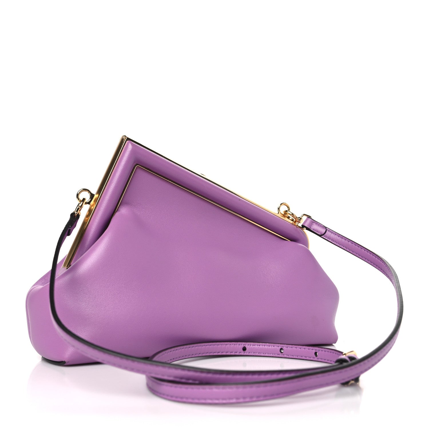 Fendi Shiny Nappa Small First Agapanto 3 of 9
