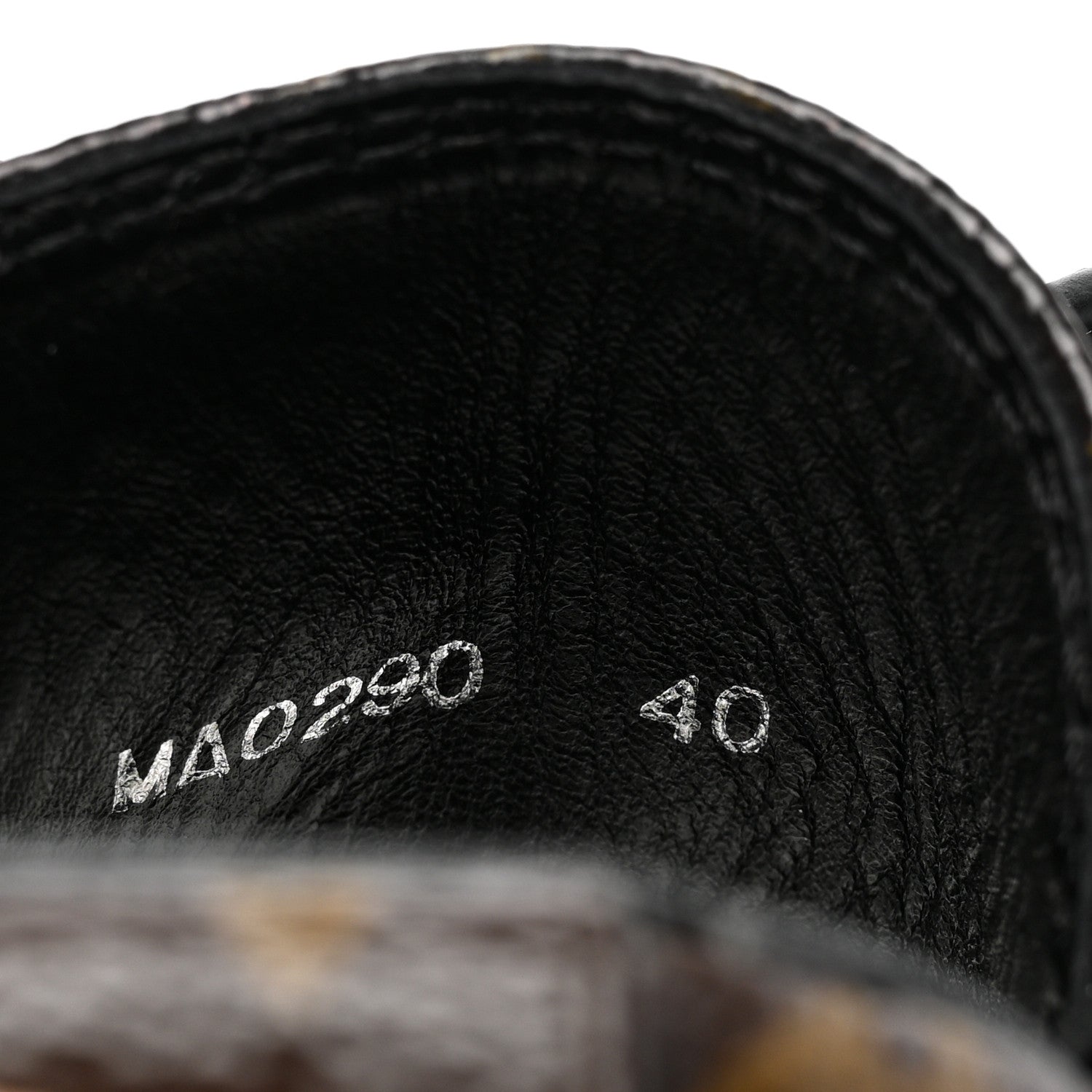 Louis Vuitton Suede Calfskin Monogram Laureate Platform Desert Boots 40 Black 7 of 7