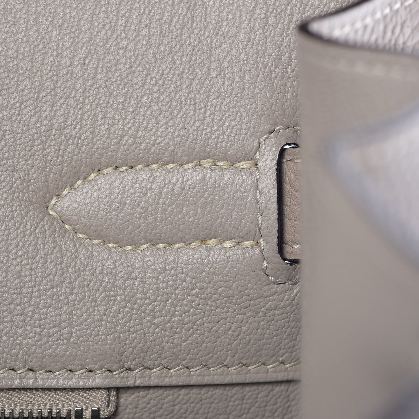 Togo Birkin 35 Gris Tourterelle