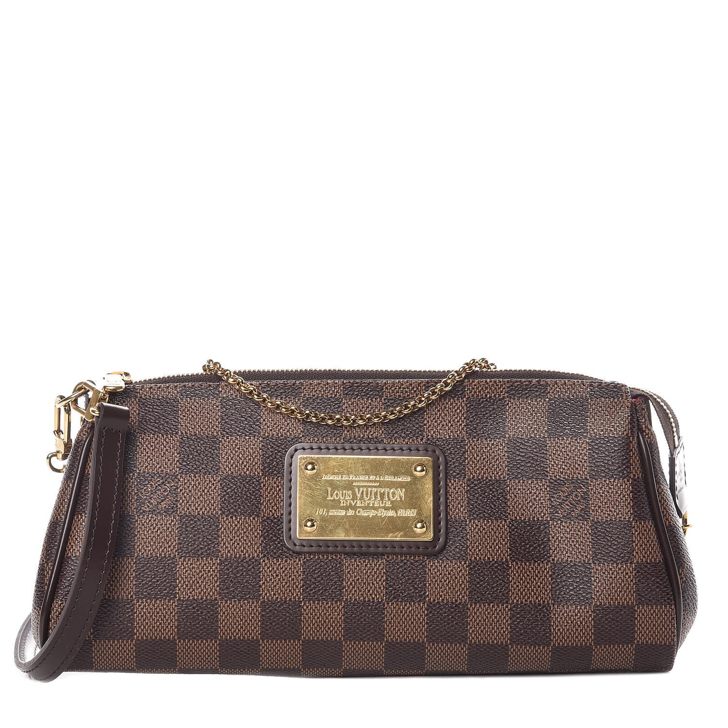 Damier Ebene Eva Clutch