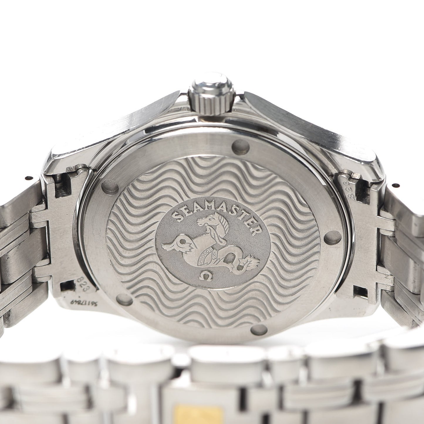 Stainless Steel 36mm Seamaster 120M Quartz Watch Blue 2511.81