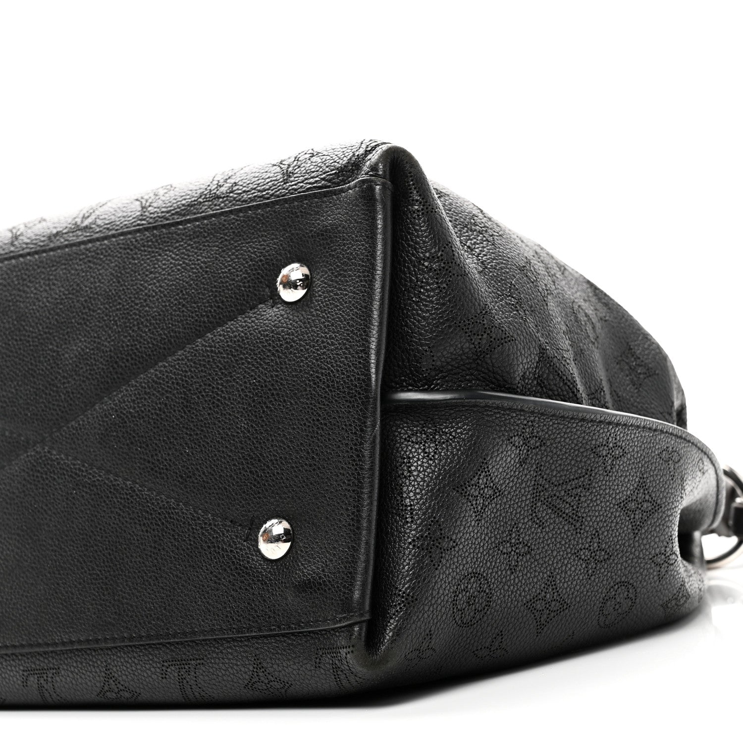Louis Vuitton Mahina Carmel Hobo Black 9 of 9