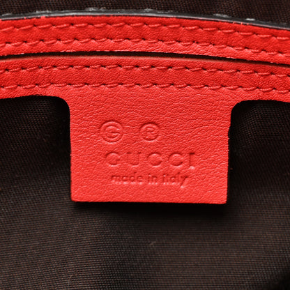 Gucci Guccissima Vitello Tender Medium Joy Boston Sporting Red 6 of 11