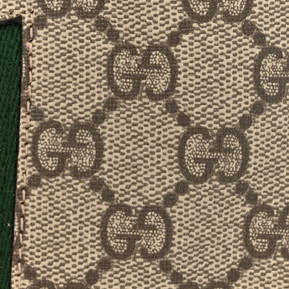 Gucci GG Supreme Monogram Azalea Calfskin Web Mini Jackie 1961 Hobo Beige Ebony Brown Sugar 8 of 11