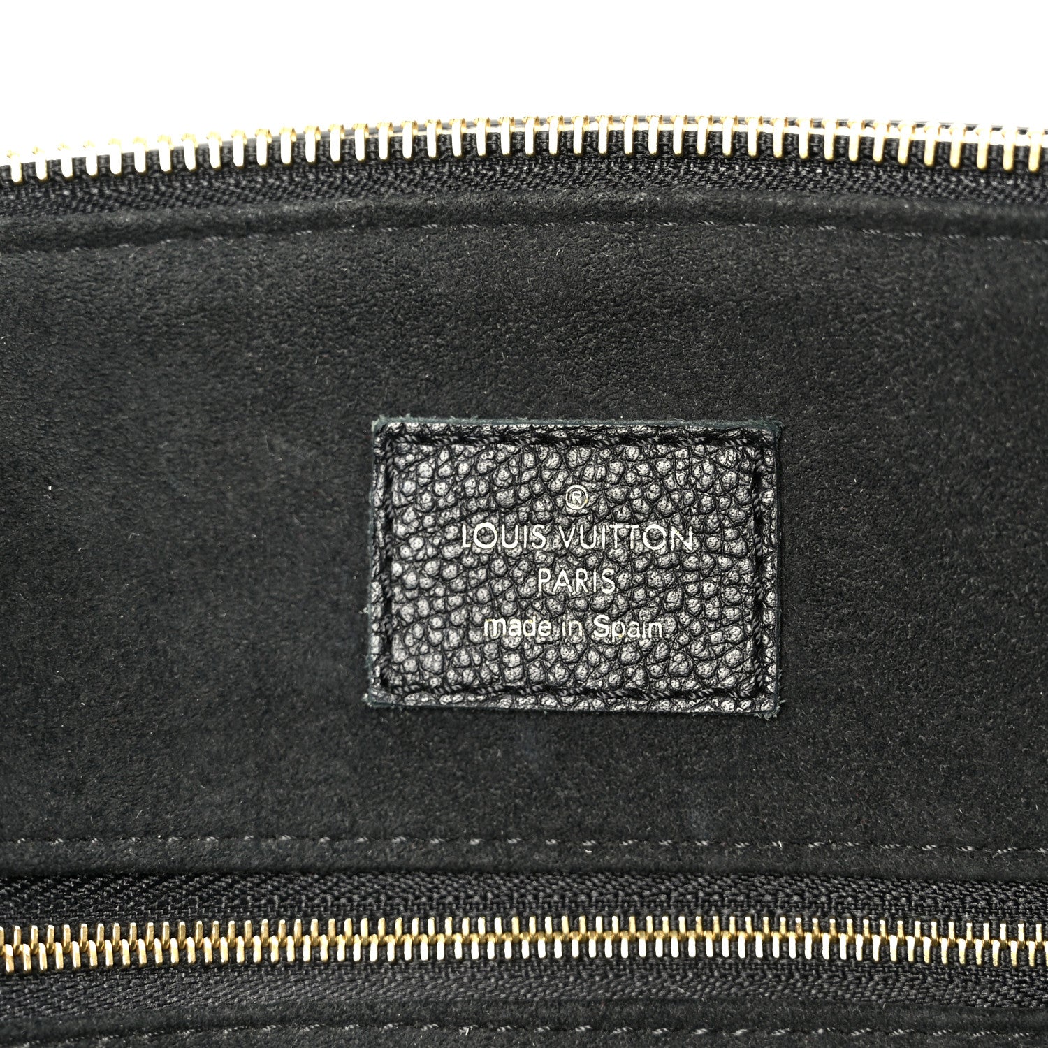 Louis Vuitton Empreinte Monogram Giant Grand Palais Black Beige 6 of 10