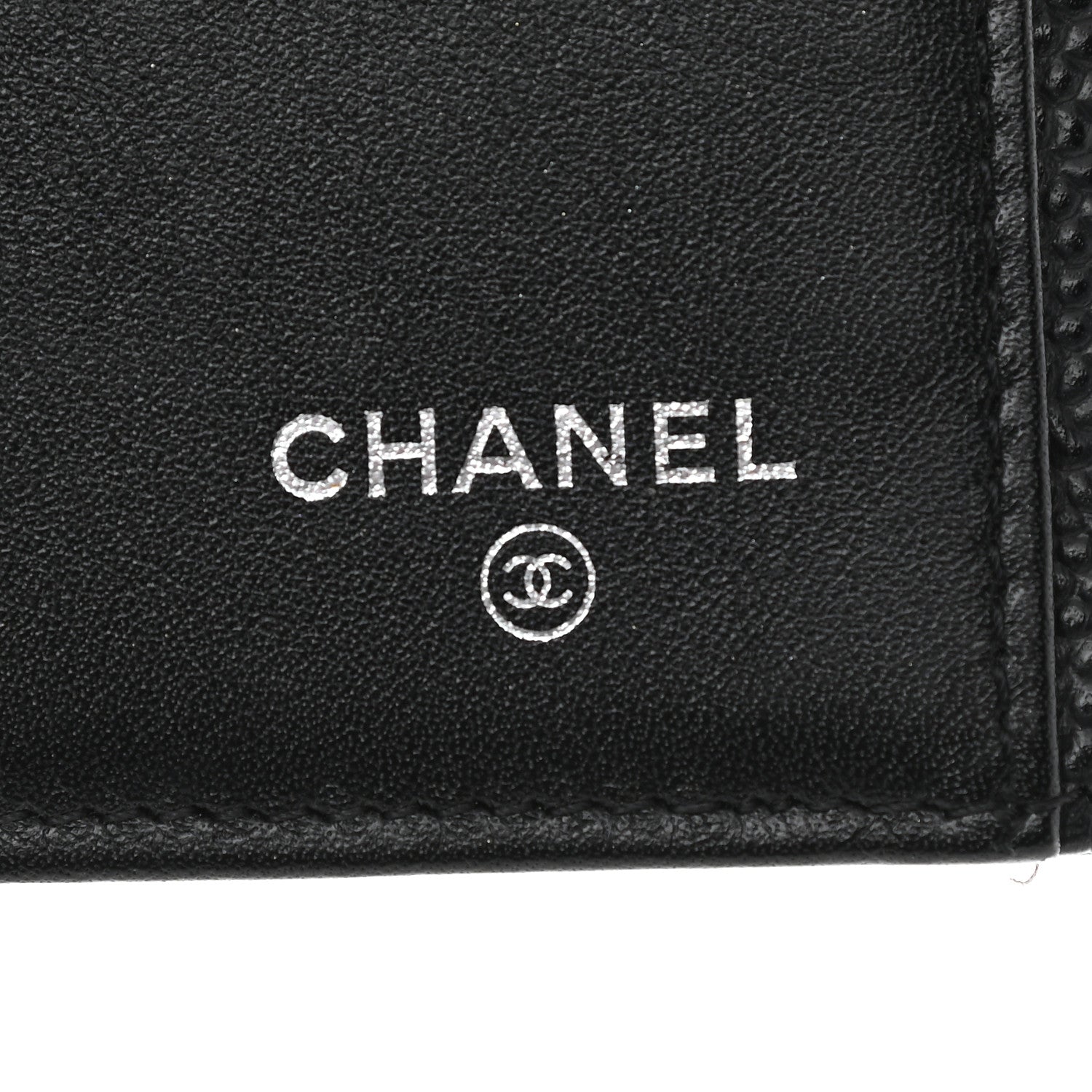 Chanel Caviar CC Long Flap Wallet Black 7 of 11