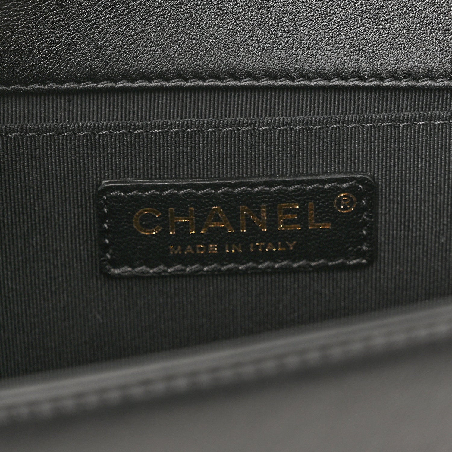 Chanel Lambskin Quilted Medium Boy Flap Black 6 of 11