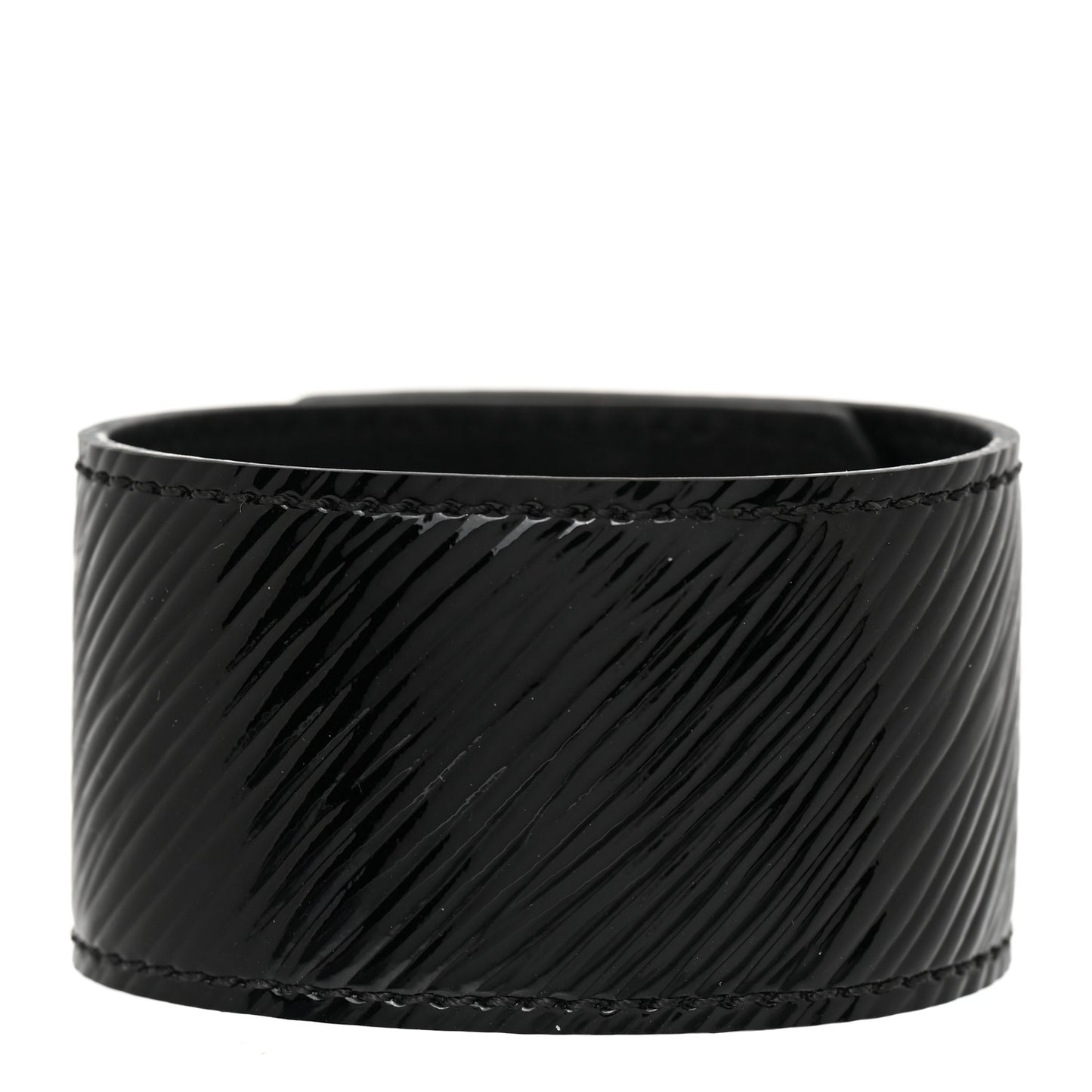 Epi Twist It Cuff Bracelet 17 Black