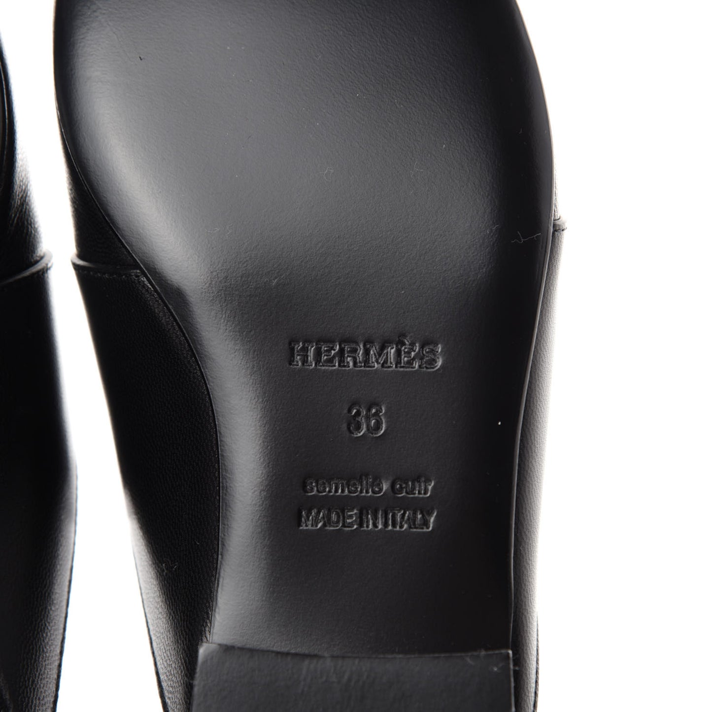 Supple Goatskin Catena Mules 36 Black