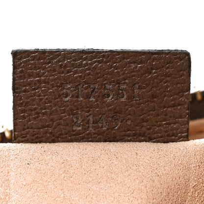 Gucci GG Supreme Monogram Large Ophidia Pouch Clutch Brown 7 of 11