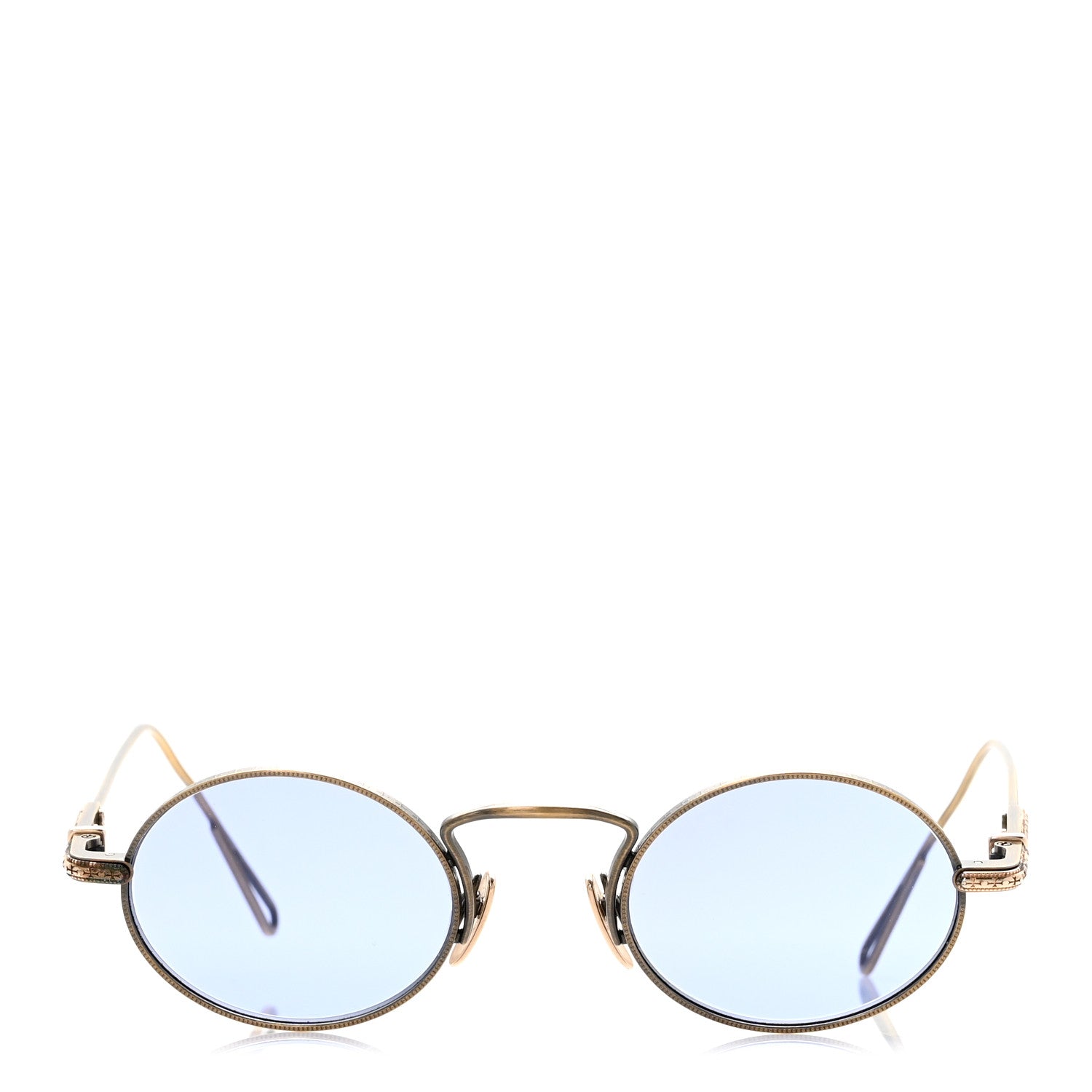 Chrome Hearts Metal Clapper Sunglasses Gold 2 of 9