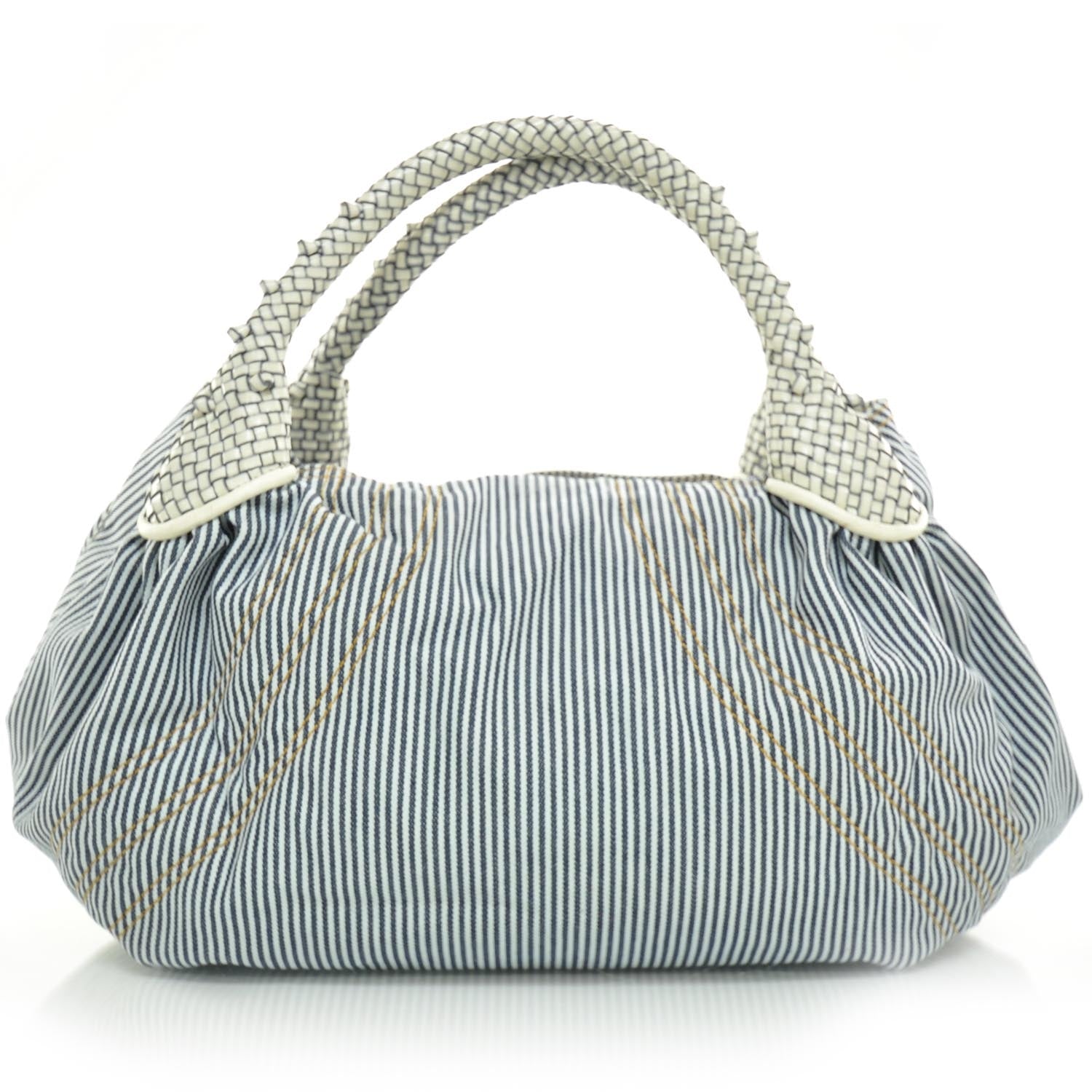 Fendi Denim Striped Spy Blue 4 of 11