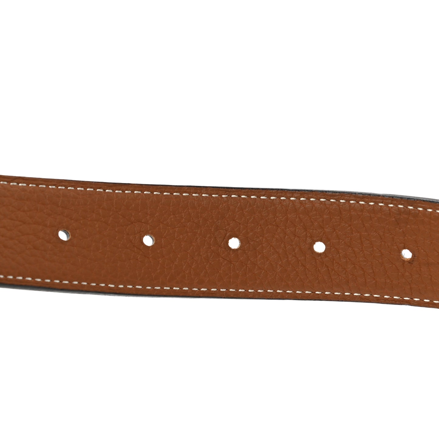 135 Togo 32mm Martelee H Belt 85 Black Gold