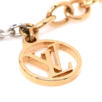 Louis Vuitton Logomania Bracelet Silver Gold 4 of 6