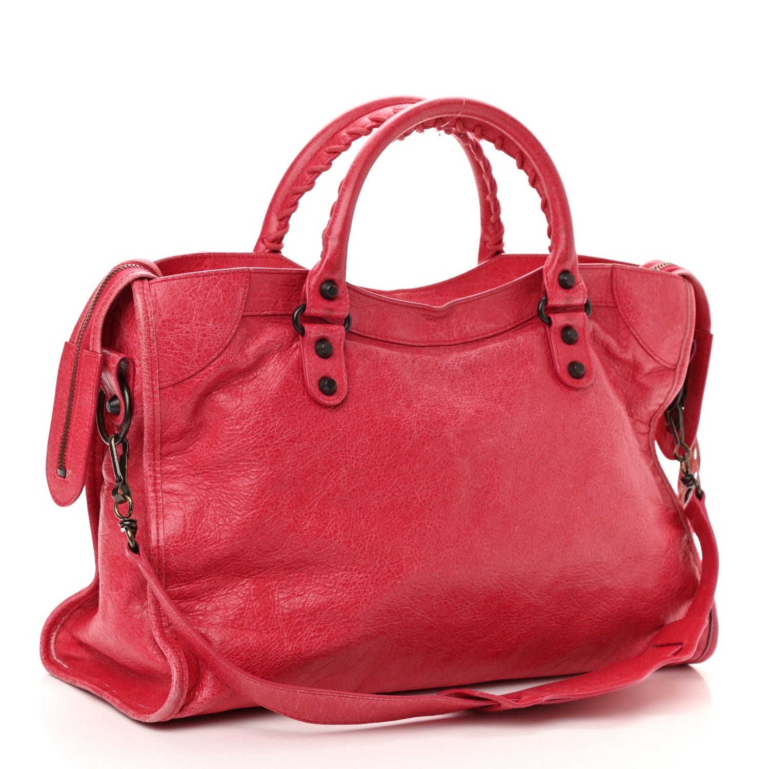 Balenciaga Agneau Classic Hardware City Rose Thulian 2 of 10