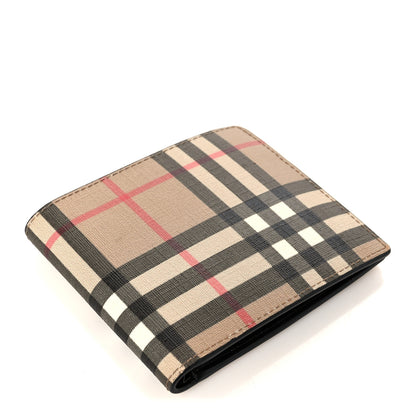 Burberry Vintage Check Bi-Fold Wallet Camel 4 of 10