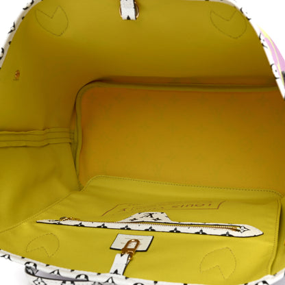 Louis Vuitton Monogram Giant Neverfull MM Pink Lilac 7 of 9