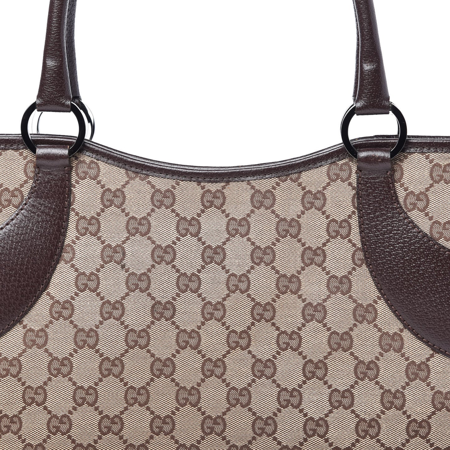 Monogram Shoulder Bag Dark Brown