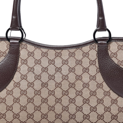 Gucci Monogram Shoulder Bag Dark Brown 10 of 10