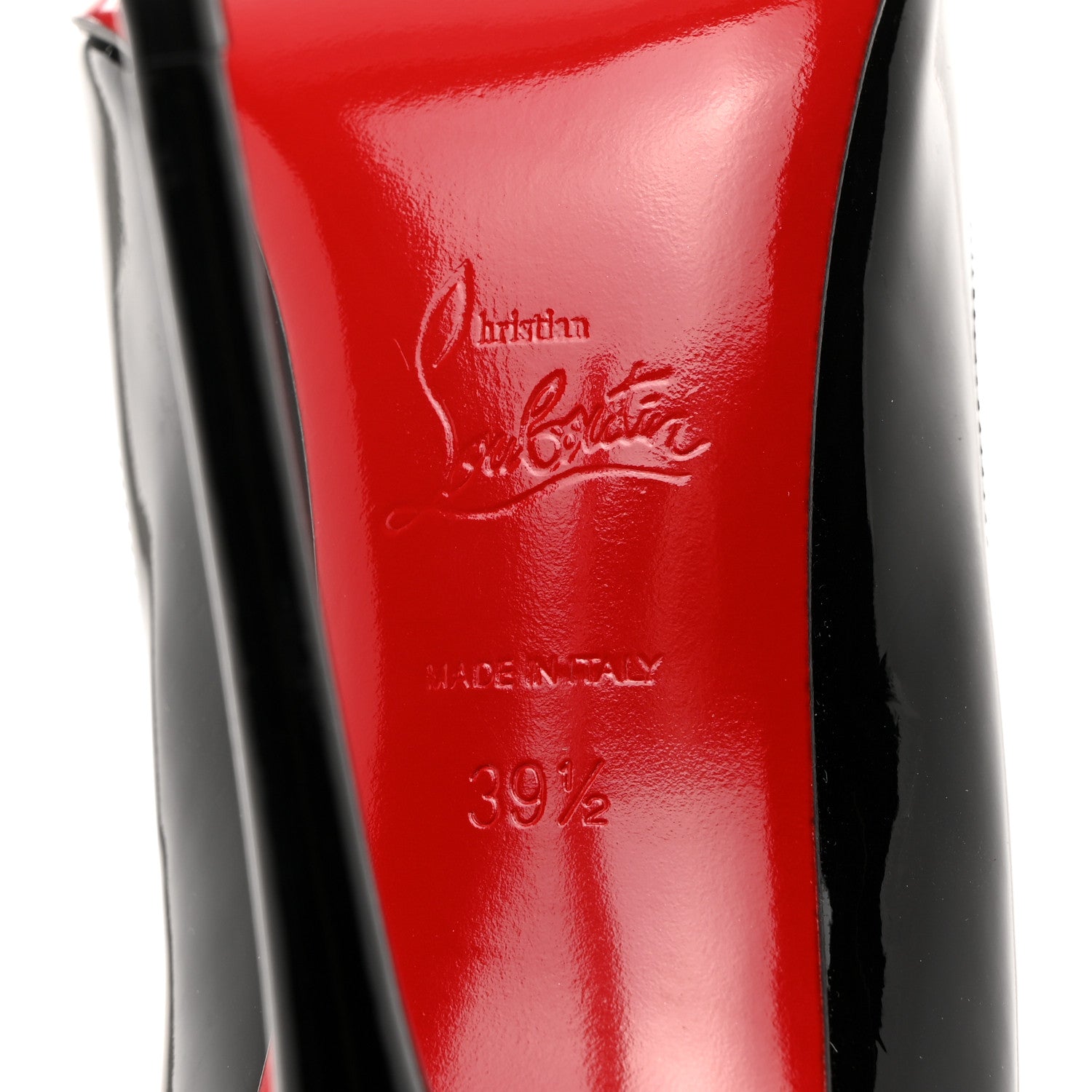 Christian Louboutin Patent So Kate 120 Pumps 39.5 Black 7 of 7