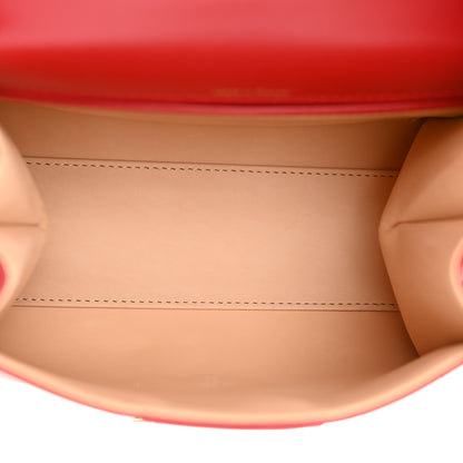 Delvaux Box Calfskin Mini Brillant Satchel Red 6 of 11