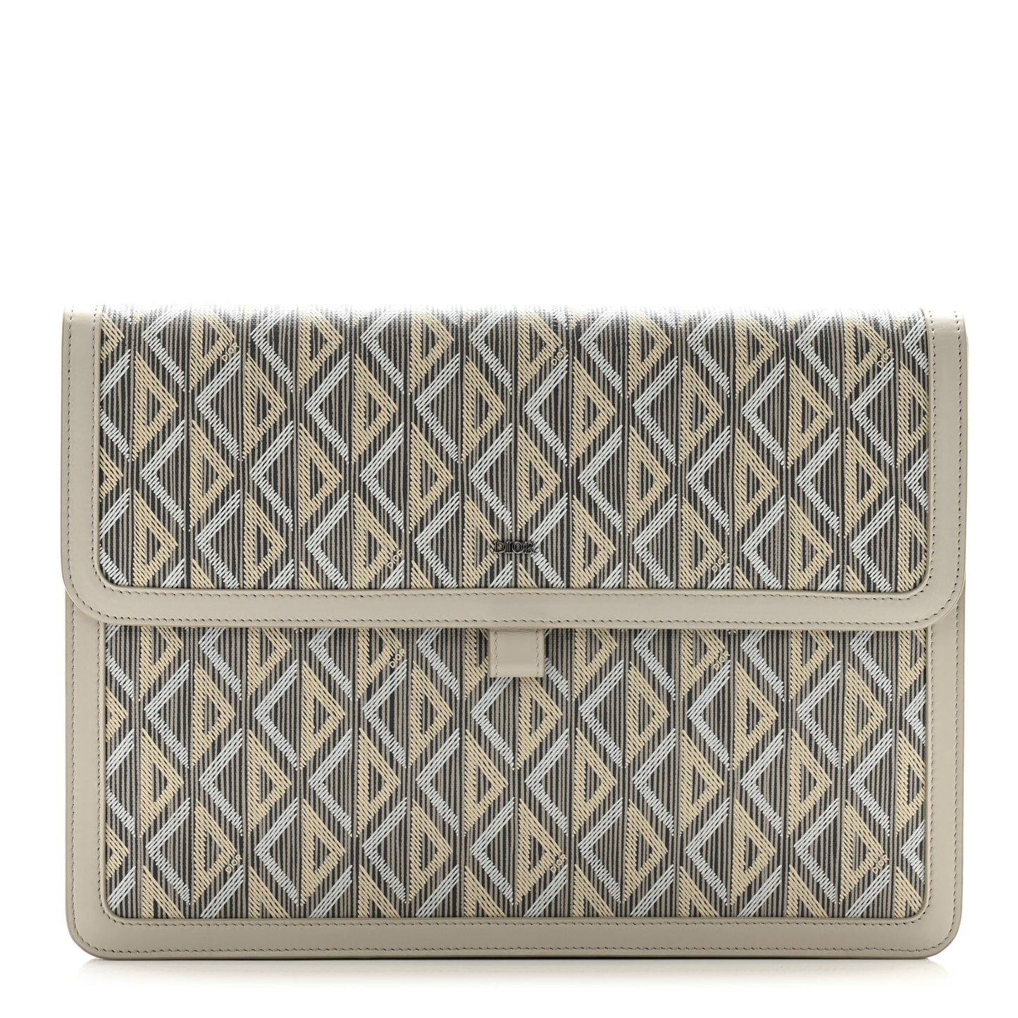 Coated Canvas CD Diamond Hit The Road A4 Case Gray