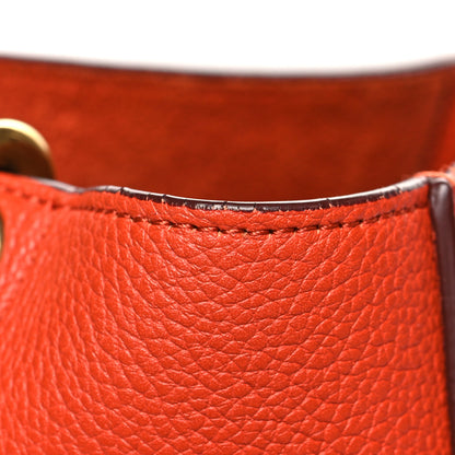 Celine Soft Grained Calfskin Sangle Bucket Bag Cinnamon 14 of 14