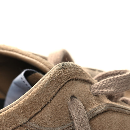 Chanel Suede Goatskin CC Sneakers 37.5 Dark Beige 9 of 10